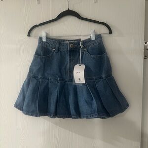 Denim Blue Skirt